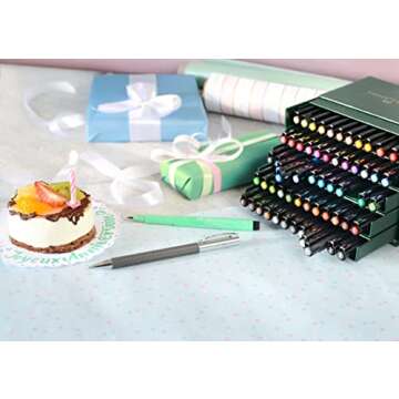 Faber Castell 60 Piece Pitt Artist Brush Pen Set Gift Box