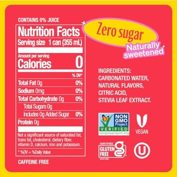 Zevia Kidz Variety Pack, Perfect Sparkling Drinks for Kids