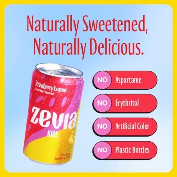 Zevia Kidz Variety Pack, Perfect Sparkling Drinks for Kids