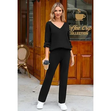 Viottiset 2 Piece Lounge Set Women's Cozy Outfits