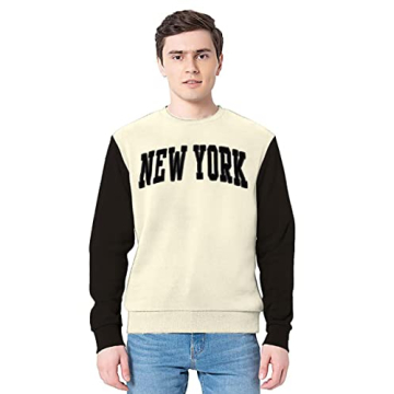 Activa New York Contrasting Sleeve Sweatshirt for All