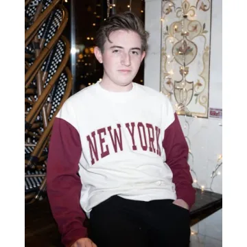 Activa New York Contrasting Sleeve Sweatshirt for All