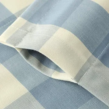 VOGOL Buffalo Check Valance - Elegant Window Decor