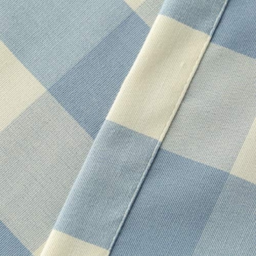 VOGOL Buffalo Check Valance - Elegant Window Decor