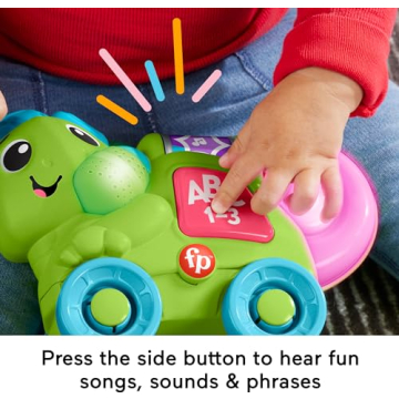 Fisher-Price Link Squad Crawl ‘n Colors Chameleon Toy for Babies