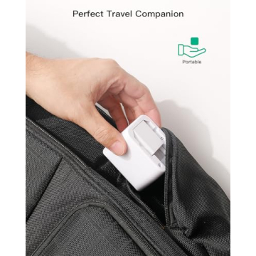 Compact European Travel Plug Adapter - 2 Pack