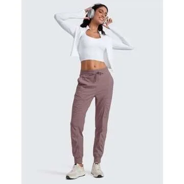 CRZ YOGA Breathable Women’s Joggers with Pockets