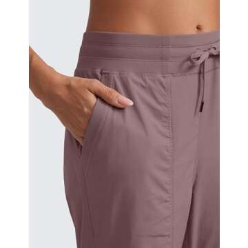 CRZ YOGA Breathable Women’s Joggers with Pockets