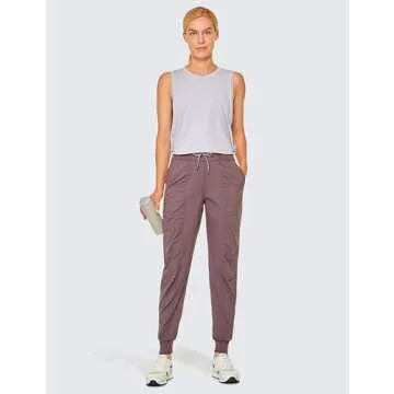 CRZ YOGA Breathable Women’s Joggers with Pockets
