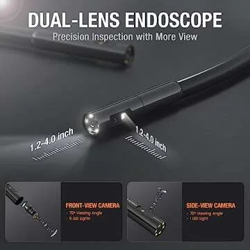 Teslong Dual Lens Endoscope Camera for Precise Inspections