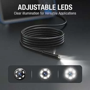 Teslong Dual Lens Endoscope Camera for Precise Inspections