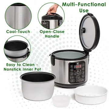 Moss & Stone Rice Cooker - Versatile Kitchen Companion