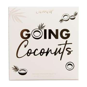 Colourpop Going Coconuts Pressed Powder Eyeshadow Palette