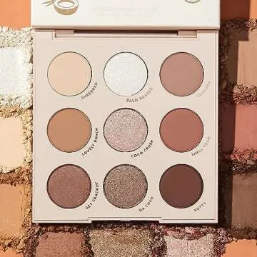 Colourpop Going Coconuts Pressed Powder Eyeshadow Palette