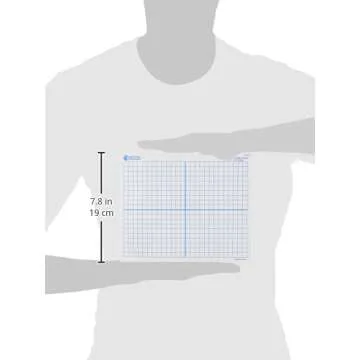 Learning Resources 9"x 11" Double Sided X-Y Axis Dry Erase Mats, Graphing, Math Classroom Accessorie...