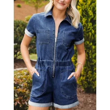 Cicy Bell Women's Summer Denim Jumpsuit for Trendy Style