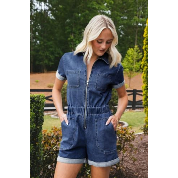 Cicy Bell Women's Summer Denim Jumpsuit for Trendy Style