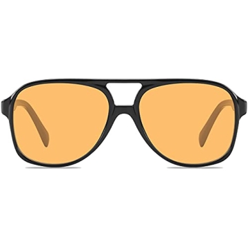 Retro Aviator Sunglasses 70s Vintage Style UV400 Protection