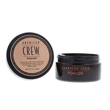 Men's Hair Pomade by American Crew - Medium Hold, High Shine, 3 Oz (Pack of 2)