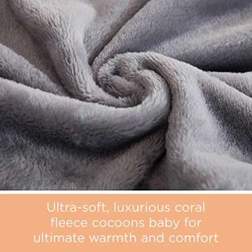 Winter Carseat Cover for Baby | Infant Car Seat Cover Baby | Doona Accessories | Winter Car Seat Canopy for Boys & Girls | New Born Essentials Must Haves for Cold Weather | Warm & Thick Fleece (Black)