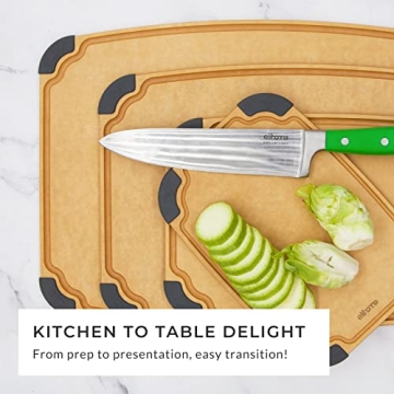 Elihome Essential Cutting Board - Eco-Friendly Kitchen Tool