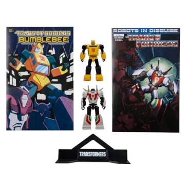 Transformers Page Punchers Bumblebee & Wheeljack 3in Figures
