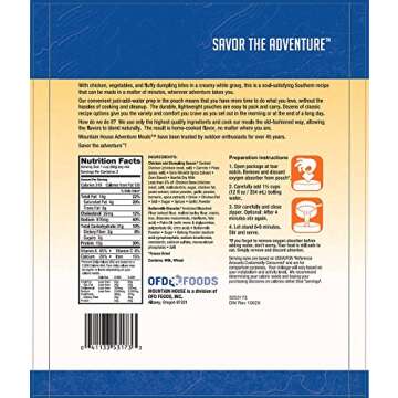 Mountain House Chicken & Dumplings Easy Prep Meal 6-Pack