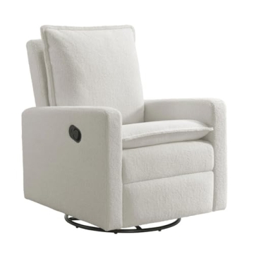 Oxford Baby Uptown Swivel Glider Recliner for Nurseries
