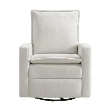 Oxford Baby Uptown Swivel Glider Recliner for Nurseries