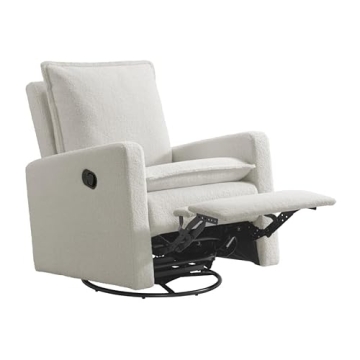 Oxford Baby Uptown Swivel Glider Recliner for Nurseries