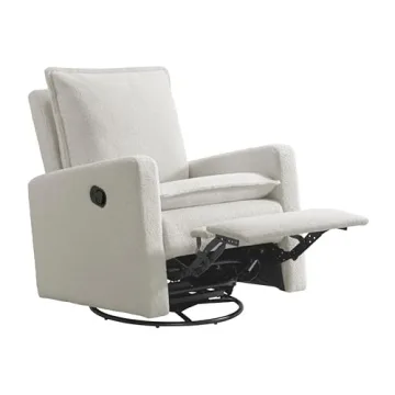 Oxford Baby Uptown Swivel Glider Recliner for Nurseries