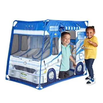 Melissa & Doug Camper Play Tent for Kids - 47" x 31" x 39"