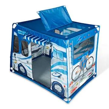 Melissa & Doug Camper Play Tent for Kids - 47" x 31" x 39"