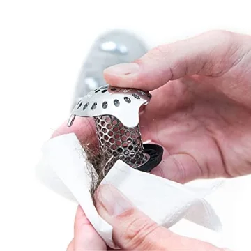 TubShroom Ultra Hair Catcher Stainless Steel Drain Protector