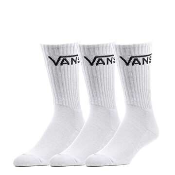 VANS Classic Crew Socks - Stylish Comfort for Everyday Wear