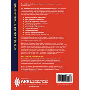 ARRL Ham Radio License Manual 5th Edition – Complete Study Guide with Question Pool to Pass the Te...