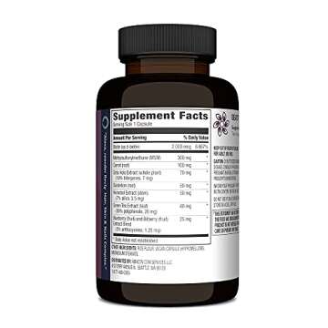 Amazon Brand - Revly Vegan Hair, Skin, & Nails Complex with Biotin 2000 mcg, 90 Capsules, 3 Month Supply