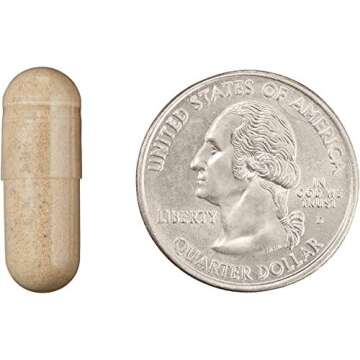 Amazon Brand - Revly Vegan Hair, Skin, & Nails Complex with Biotin 2000 mcg, 90 Capsules, 3 Month Supply