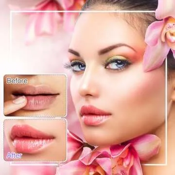 Mxxipp 2pcs Silicone Lip Brush, Portable Round Head Lip Brushes Applicator with Cover, Reusable Makeup Brush Beauty Tool for Lipstick Lip Gloss Balm Mask Concealer Eyeshadow Manicure- Pink