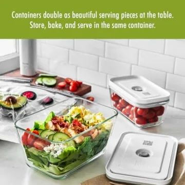 ZWILLING Fresh & Save Glass Containers for Food Storage