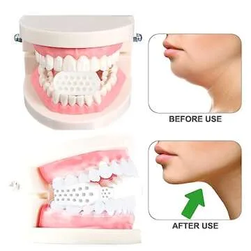 FGVOPJM Jawline Exerciser for Man and Woman 3 Resistance Levels (6 pcs) BPA Free Silicone Jaw Exerciser Gum Tablets Jaw Trainer & Jaw Exerciser Shaper for Beginner, Intermediate & Advanced Users
