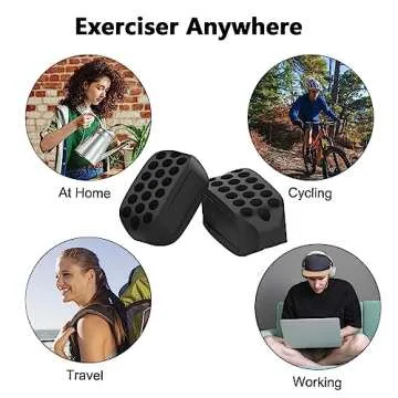 FGVOPJM Jawline Exerciser for Man and Woman 3 Resistance Levels (6 pcs) BPA Free Silicone Jaw Exerciser Gum Tablets Jaw Trainer & Jaw Exerciser Shaper for Beginner, Intermediate & Advanced Users