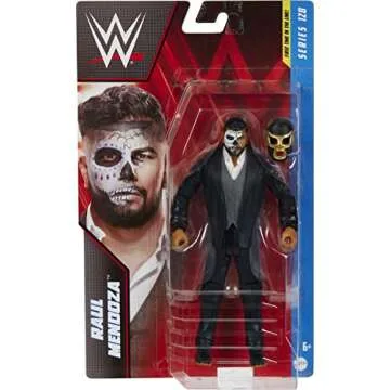Mattel WWE Raul Mendoza Basic Action Figure, Posable 6-inch Collectible for Ages 6 Years Old & Up