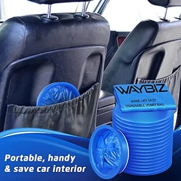 16 Pack Disposable Vomit Bags for Travel Nausea & Motion Sickness