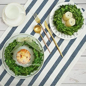 Boxwood Valley Preserved Wreaths for Elegant Home Decor