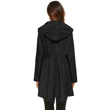 Waterproof Lightweight Rain Jacket for Women