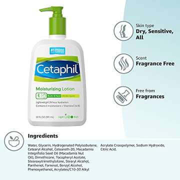 Cetaphil Moisturizing Lotion 20 fl oz