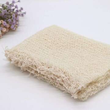 Newborn Infant Baby Boys Girls Photography Props Mohair Hat Wrap Blanket Cloth Set (Creamy-White)