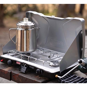 Coleman Triton+ 2-Burner Propane Camping Stove