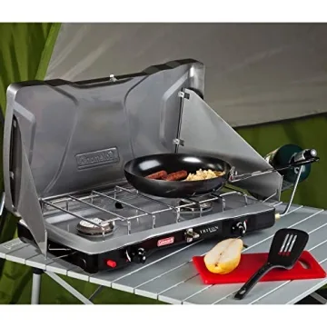 Coleman Triton+ 2-Burner Propane Camping Stove